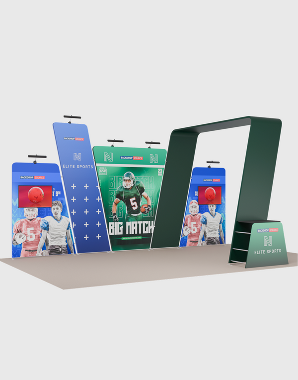Portable Exhibit Display 6m x 3m - Model 16