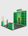 Portable Exhibit Display 3m x 3m - Model 20