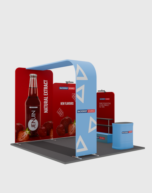 Portable Exhibit Display 3m x 3m - Model 15