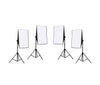 4 Head Contionous Softbox Light Kit