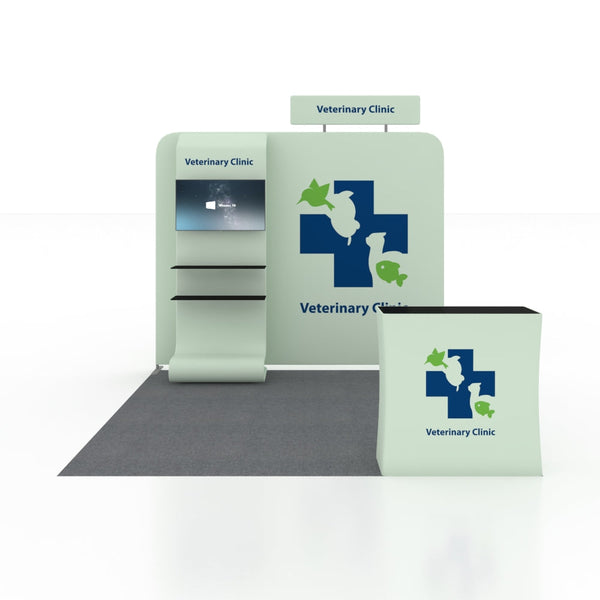 Portable Exhibit Display 3m x 3m - Model 16