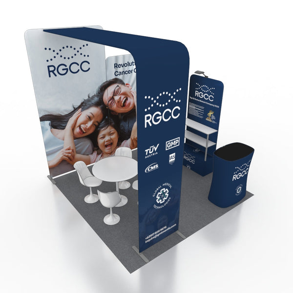 Portable Exhibit Display 3m x 3m - Model 15