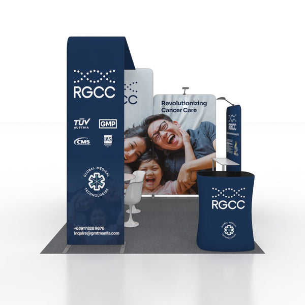 Portable Exhibit Display 3m x 3m - Model 15