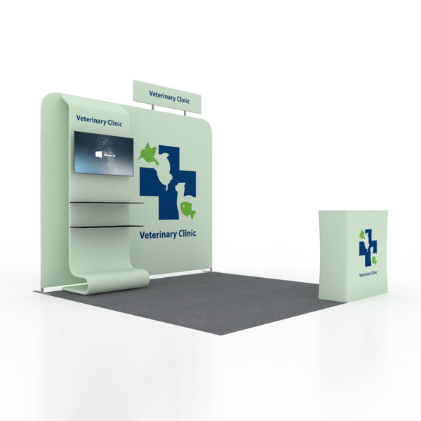 Portable Exhibit Display 3m x 3m - Model 16