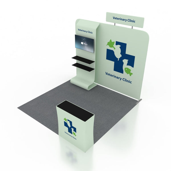 Portable Exhibit Display 3m x 3m - Model 16