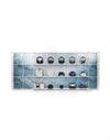 Portable Straight Pop-Up Wall with Shelves