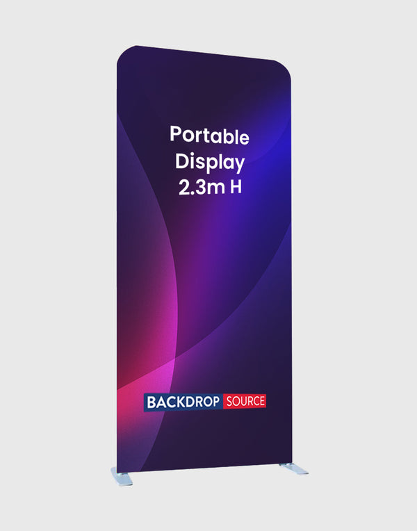 Portable Exhibit Display - 2.3m H