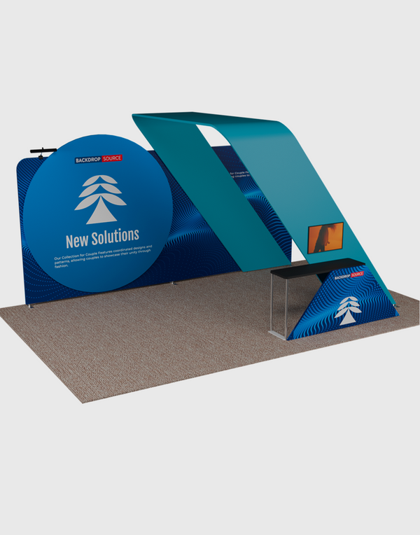 Portable Exhibit Display 6m x 3m - Model 18