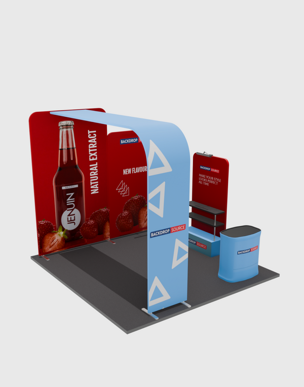 Portable Exhibit Display 3m x 3m - Model 15