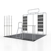 Portable Exhibit Display 3m x 3m - Model 20