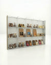 Portable Straight Pop-Up Wall with Shelves