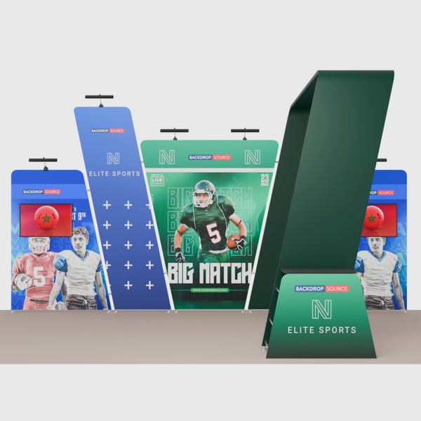 Portable Exhibit Display 6m x 3m - Model 16