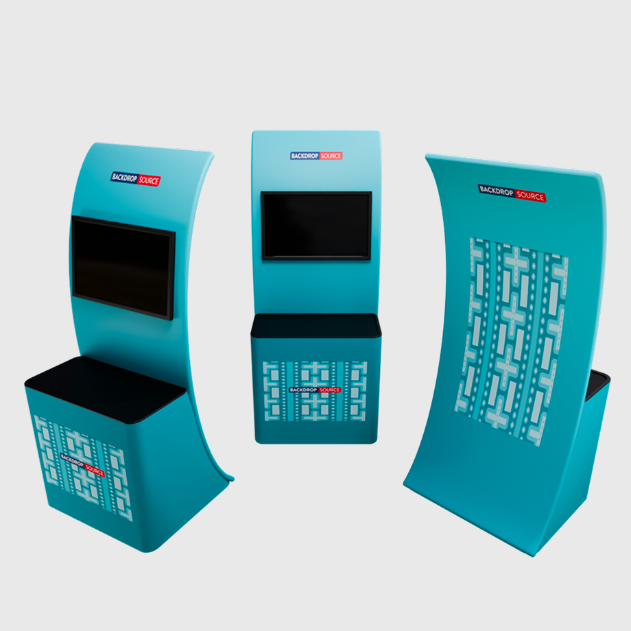 Integrated Monitor Table Display
