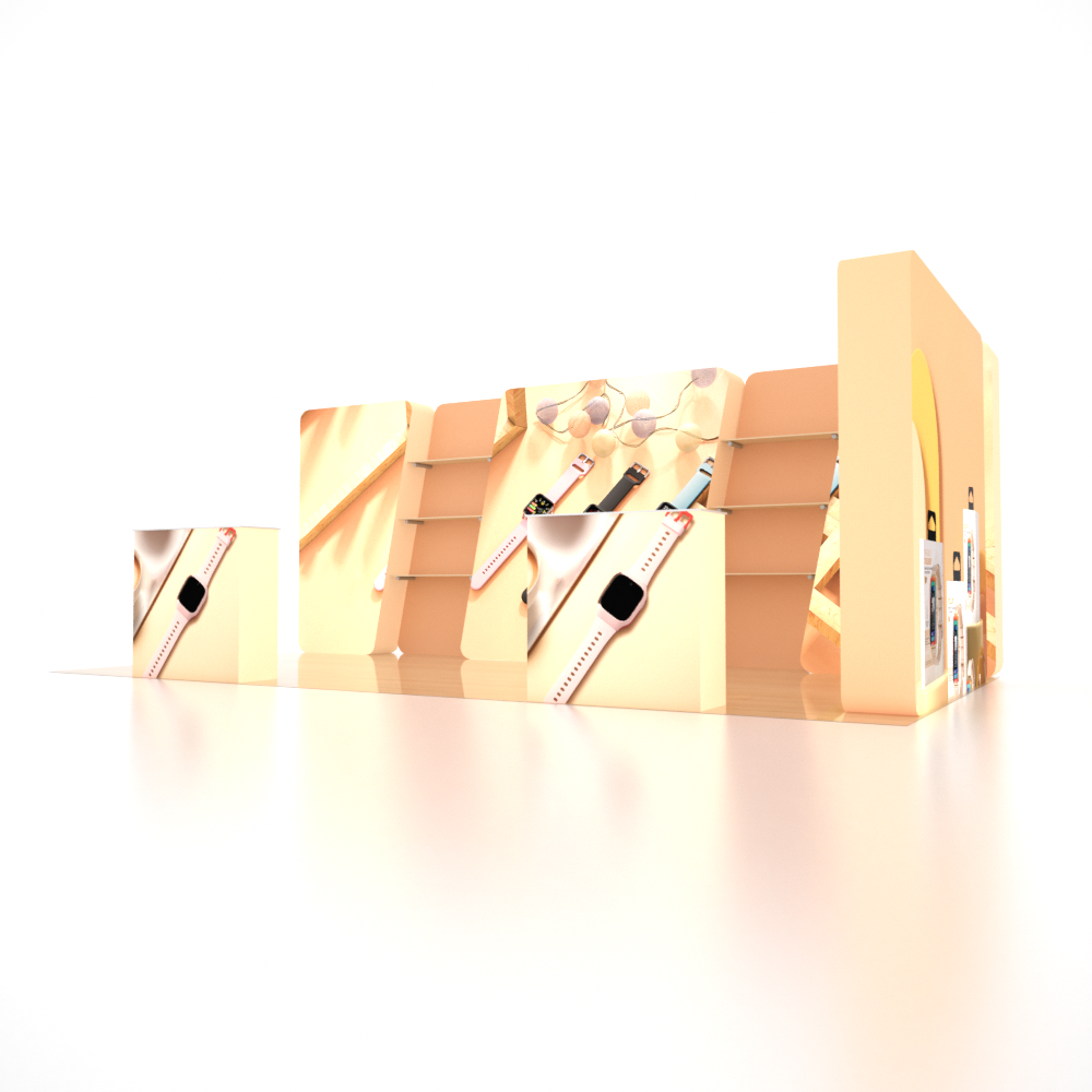 Portable Exhibit Display 3m x 6m - Model 21