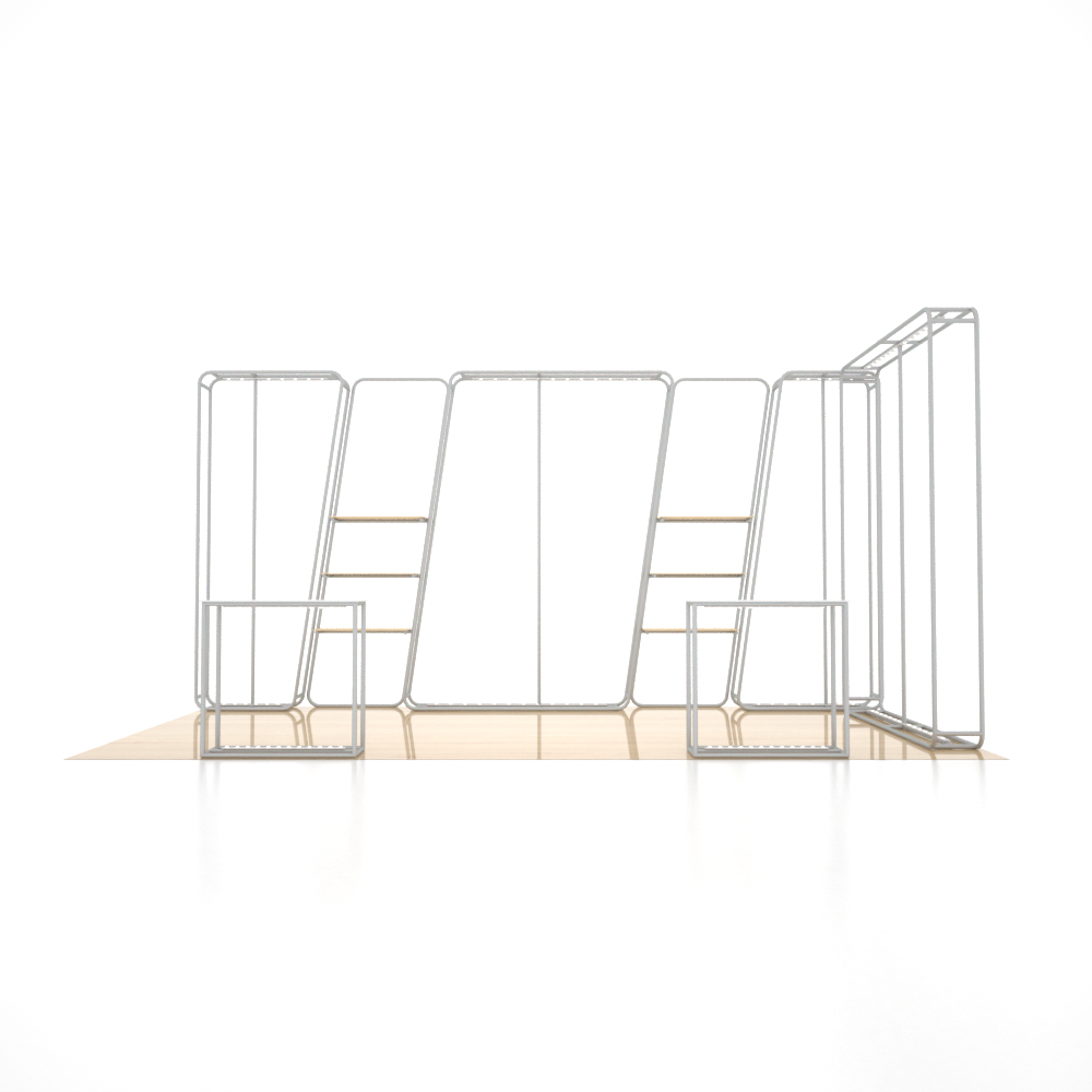 Portable Exhibit Display 3m x 6m - Model 21