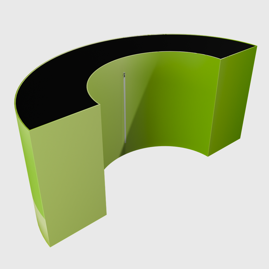 Event Reception Counter - 2m wide