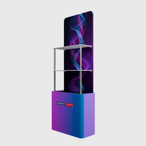 Tabletop Branding Tower Display