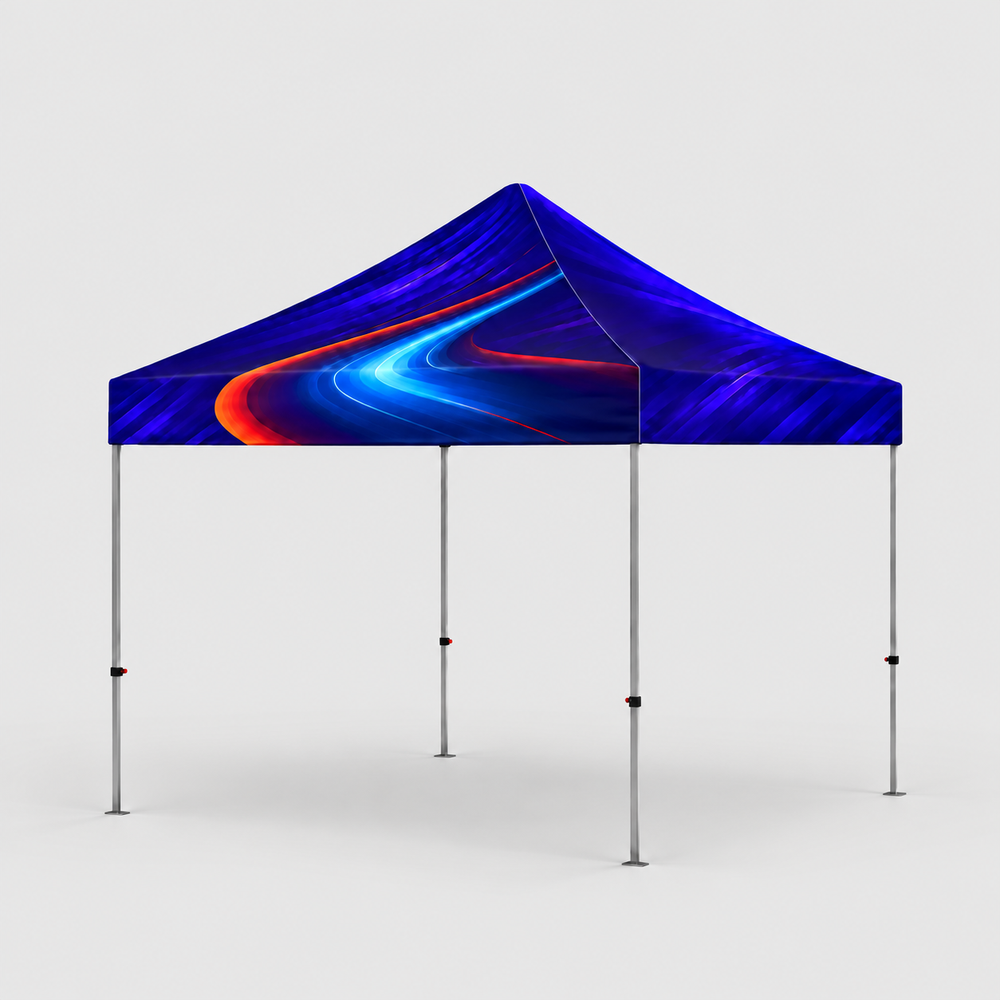 Seamless Canopy Tent – Custom Printed, No Seam Lines
