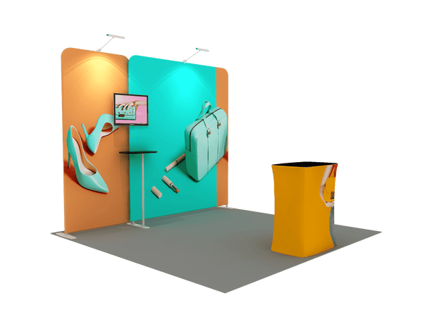 Portable Exhibit Display 3m x 3m - Model 1