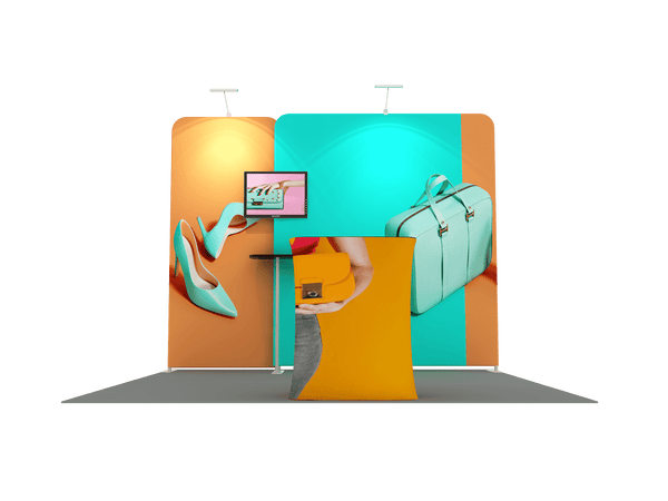 Portable Exhibit Display 3m x 3m - Model 1