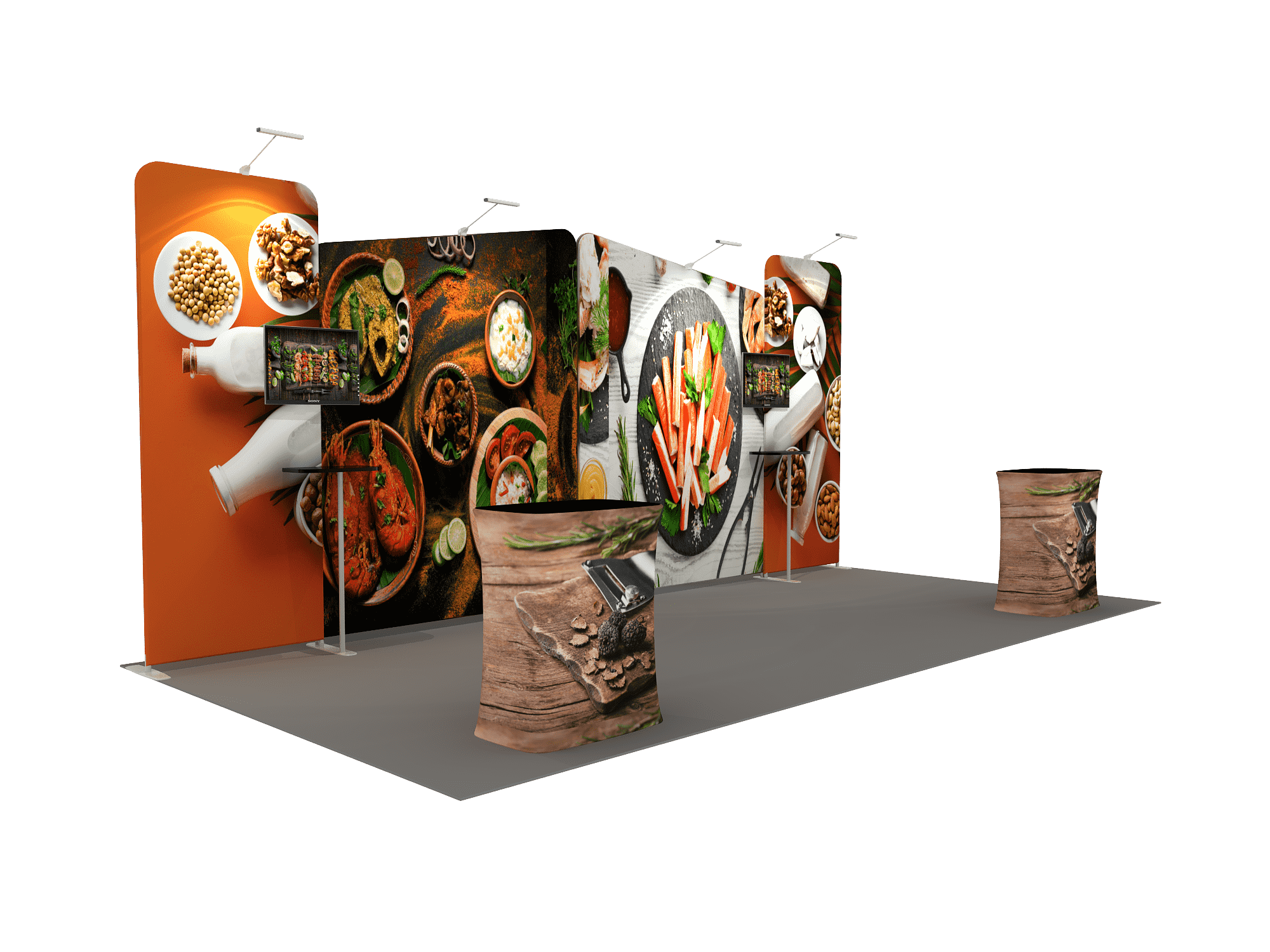 Buy 6m Portable Exhibitions Display | Backdropsource – Backdropsource India