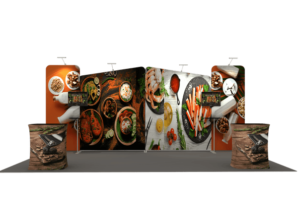 Portable Exhibit Display 6m x 3m - Model 1