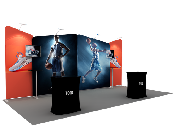 Portable Exhibit Display 6m x 3m - Model 2