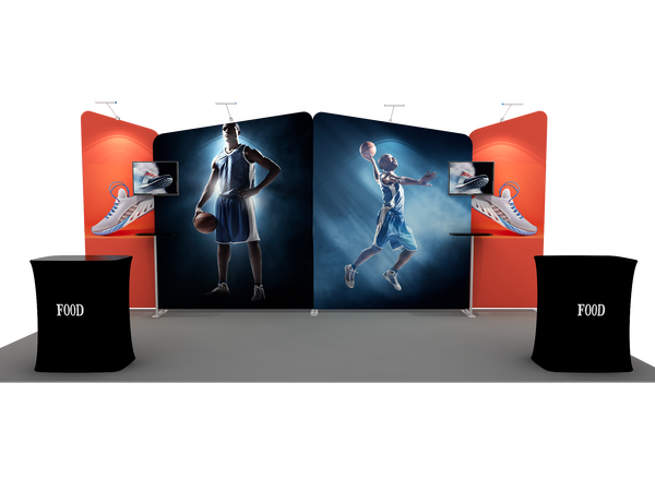 Portable Exhibit Display 6m x 3m - Model 2