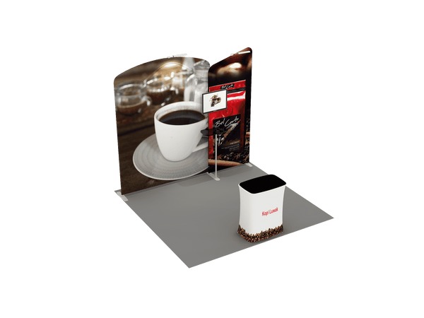 Portable Exhibit Display 3m x 3m - Model 5