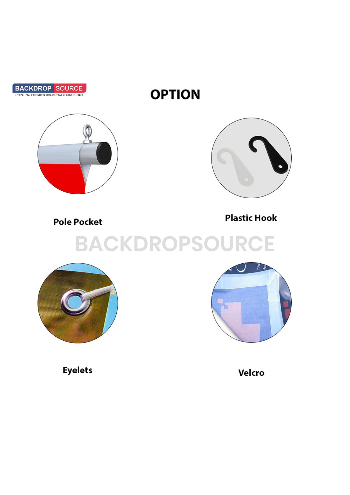 Blockout Fabric Backdrop Printing