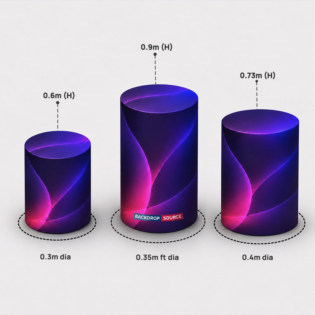 Arch Party Sets with Plinth - Model 3