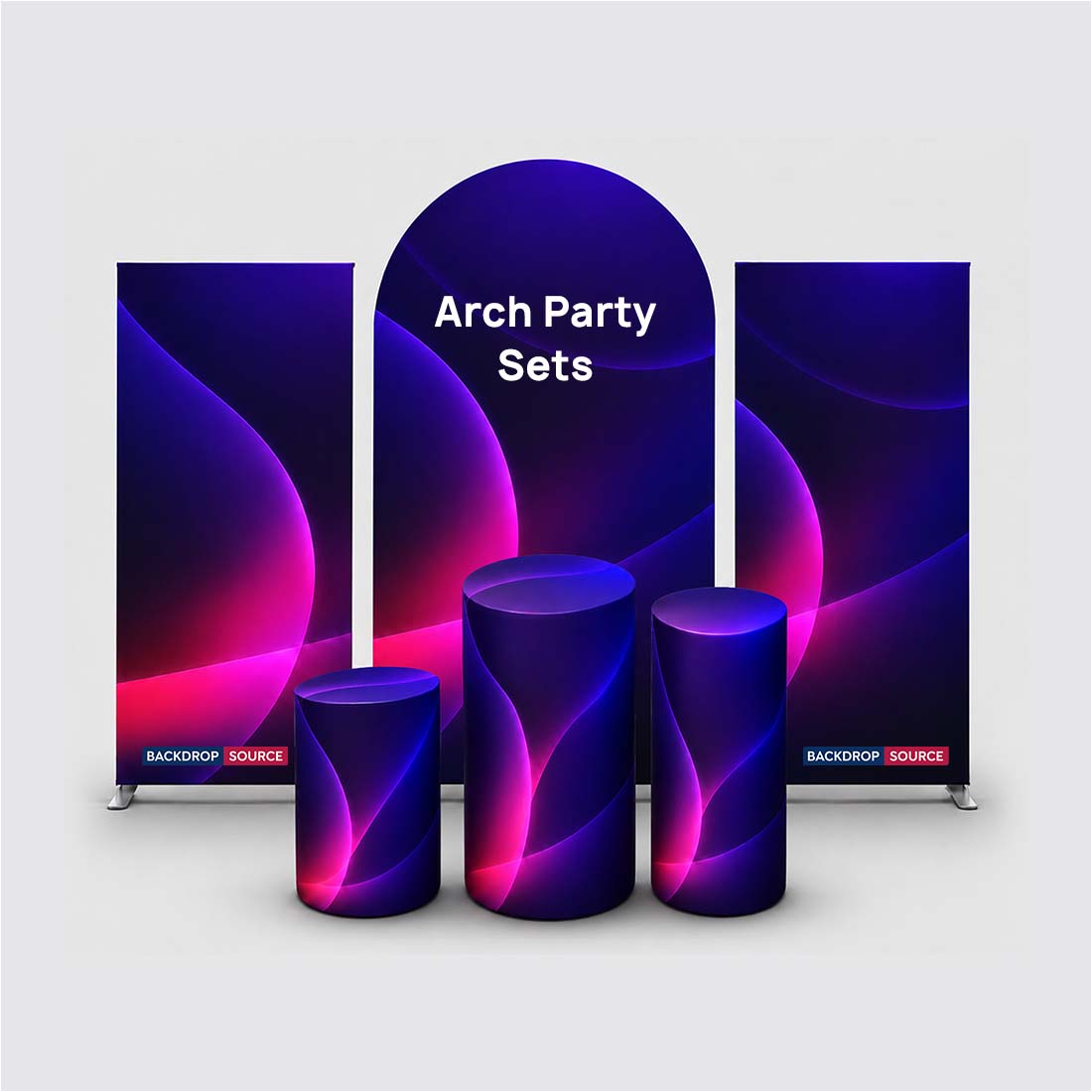 Arch Party Sets with Plinth - Model 3