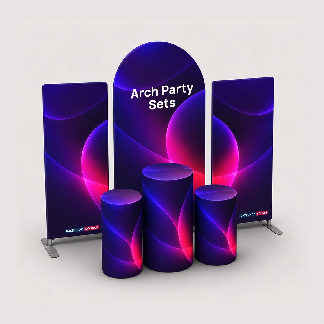 Arch Party Sets with Plinth - Model 3
