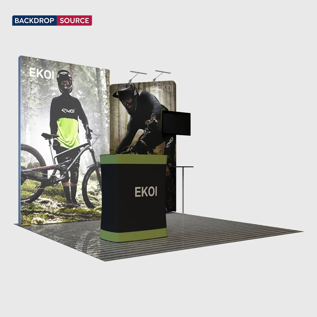 Premier 3m x 3m Exhibition Booth - Model 8