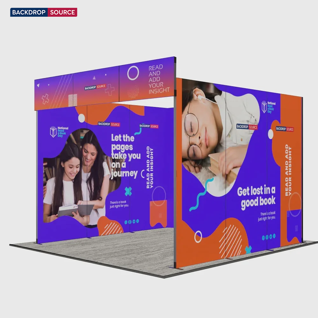 Foldable SEG  Exhibition Display - Model 10