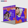 Foldable SEG  Exhibition Display - Model 10