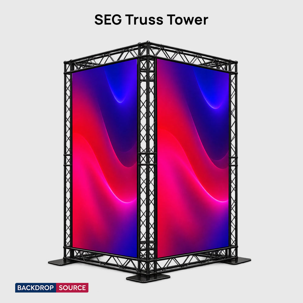 Modular SEG Truss Tower Display