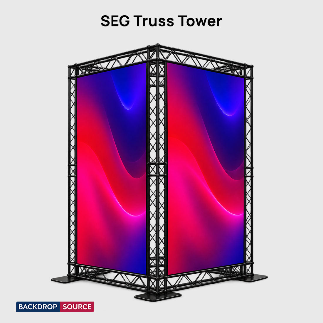 Modular SEG Truss Tower Display
