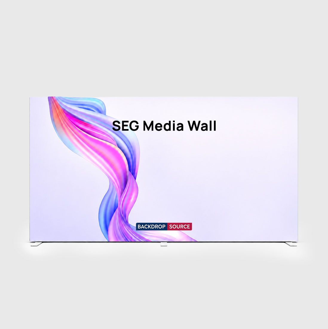SEG Fabric Media Wall - 6m W