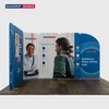 3x3m Magnetic Fabric Booth Wall with Modular Panels