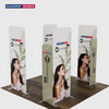 3x3m Magnetic Fabric Booth Wall with 8 Panels