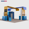 6x6m Booth Kit with Enclosed Storage Room, TV Arch & 5 Counters