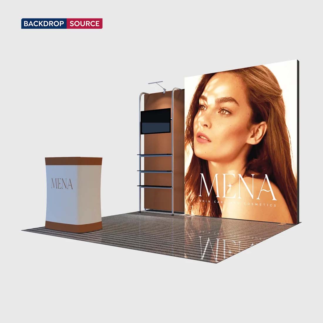 Premier 3m x 3m Exhibition Booth - Model 2