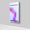 Wall-Mounted SEG Fabric display - 60mm Depth
