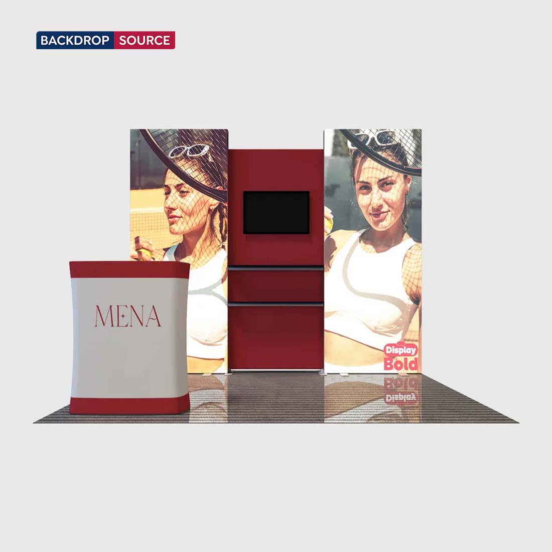 Premier 3m x 3m Exhibition Booth - Model 7
