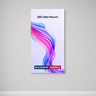 Wall-Mounted SEG Fabric display - 20mm Depth