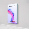 Non-Backlit Wall-Mounted SEG Fabric display - 100mm Depth