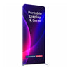 Portable 2.5m High Fabric Exhibit Display