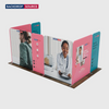5x3m Magnetic Fabric Booth Wall with 7 Panels