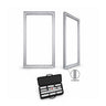 Non-Backlit Wall-Mounted SEG Fabric display - 120mm Depth